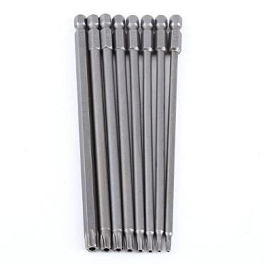 Imagem de 8pcs S2 Steel Star Head Fejura Set Bits, Magnético, para Broca Elétrica
