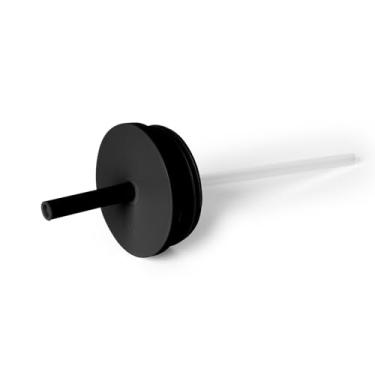 Imagem de Simple Modern Tampa de copo infantil com canudo | Substituição reutilizável serve apenas para copo de garrafa de água Trek de aço inoxidável Simple Modern de 680 g | Coleção Kids Trek | Preto