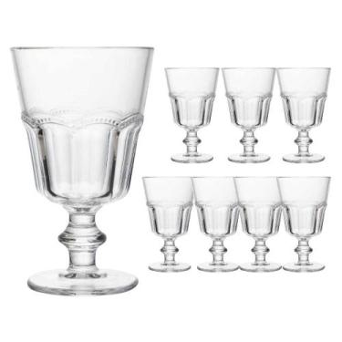 Imagem de Jogo 8 Taça de Vidro para Água Sucos Belle Epoque Transparente 225ml L
