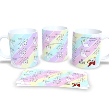 Imagem de Caneca Queen Branca de Porcelana Personalizada Musical Engraçada (Queen 6)