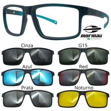 Imagem de Armação de Grau Mormaii 6127 Swap 5 com 6 Clipons - Escolha, Verde fos