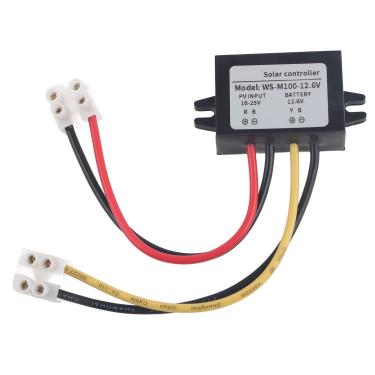 Imagem de Controlador solar MPPT, controlador de carga MPPT, controlador de carga solar para otimizar a extração de energia de painéis solares (WS-M100-12.6V)