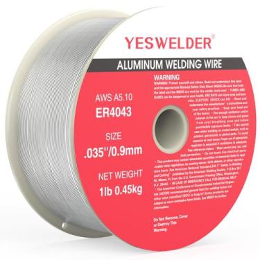 Imagem de Fio de solda YESWELDER Silicon Aluminium ER4043 0,9 mm 0,45 kg