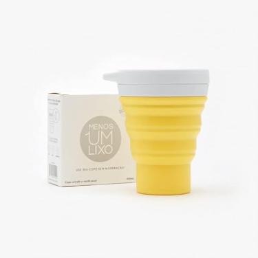 Imagem de Copo de silicone Retrátil Menos1lixo Girassol