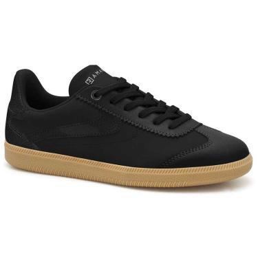 Imagem de Tênis Casual Feminino Napa Velvet Preto Ramarim 2562102-0005-Feminino