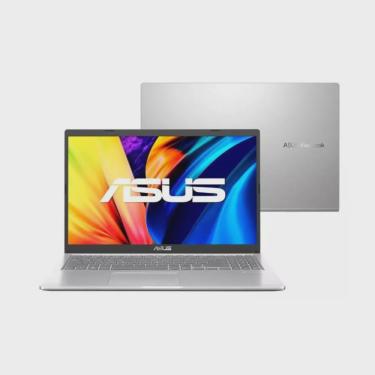 Imagem de Notebook Asus Vivobook 15 Core I3 4gb 256ssd W11 15,6 Prata Cor Prateado