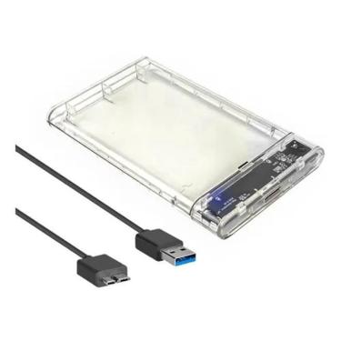 Imagem de Case Para Hd Externo 3.0 Usb Para Ssd Hd 2.5 Notebook
