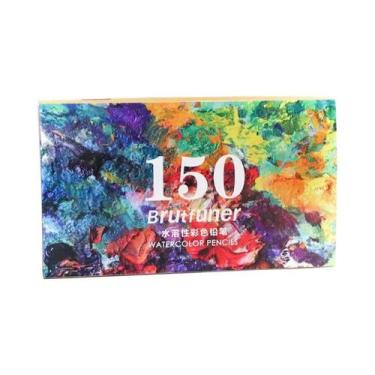 Imagem de Conjunto Profissional de Lápis de Cor de Madeira (48/72/120/150/160/18