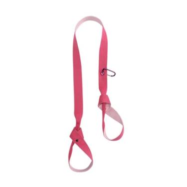 Imagem de Deevoka Mat Strap Multipluming Stretching Band, Mat Holder, ioga estilingue para esportes Fitness Fitness Gym Fitness Exercício, Rosa