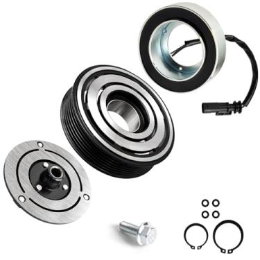 Imagem de Kit de montagem de embreagem de compressor A/C, substituição de bobina de rolamento de polia para Chevy Cruze 2012-2016 L4 1.8L, 2014-2015 2.0L, compressor de ar condicionado bobina de embreagem kit