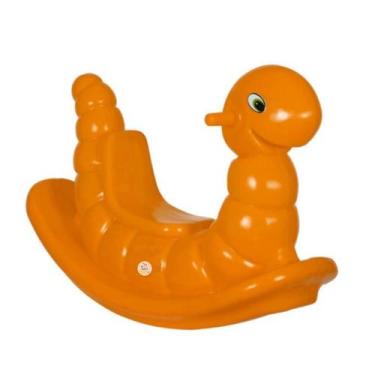 Imagem de Gangorra Minhoca infantil laranja - Dora Toys