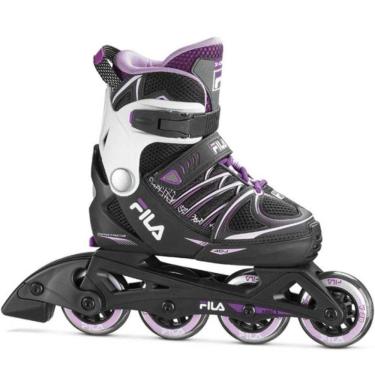 Imagem de Patins Fila  Ajustável Inline  X-One Girl  - Pink
