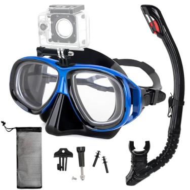 Imagem de Body+ Equipamento De Mergulho Com Snorkel Para Míope Para Adultos E Jovens, Conjunto Profissional De Snorkel De Silicone Com Superfície Seca Completa, Máscara De Mergulho Antiembaçante Com Alça Ajus
