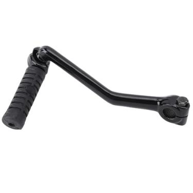 Imagem de Alavanca Inicial de Chute para Yzinger 50, Peewee G50T, Loncin, LX50PY Com Pino Frontal Dobrável, Acabamento Galvanizado para Alavanca de Kickstart de Motocicleta