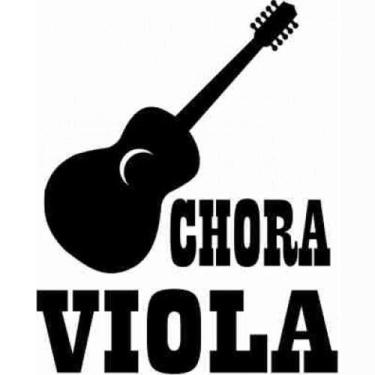 Imagem de Adesivo Chora Viola SV2075 - preto - Selaria Vertentes