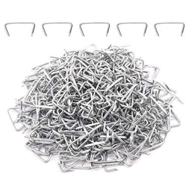 Imagem de Hilitchi Anéis de porco de aço galvanizado para cordas de choque elásticas, gaiolas de animais, armadilhas de ensacamento, caixa de linguiça, sacos de carne, cercas, trilhos e mais (3/4-1000 peças)