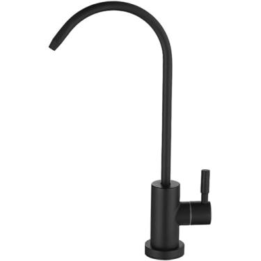 Imagem de Torneira De Cozinha De Osmose Reversa, Torneiras De Pia De Cozinha 360 Torneiras De Filtro Torneira De água Potável, Black