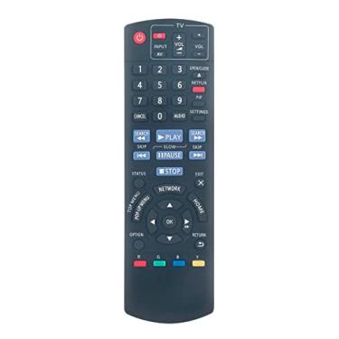 Imagem de ALLIMITY Controle remoto de substituição N2QAYB000734 compatível com gravador Panasonic Blu Ray/DVD/CD 1080P DMP-BD871 DMP-BD875 DMP-DB87P-K DMP-BDT87 DMP-DBS100 DMP-BD77 DMP-BD87 DMP-BD87-K