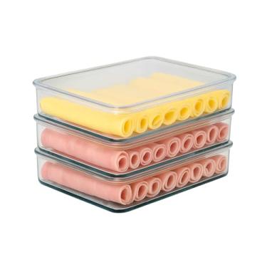 Imagem de Cinquetti Porta Frios Triplo Triplex Transparente com Tampa