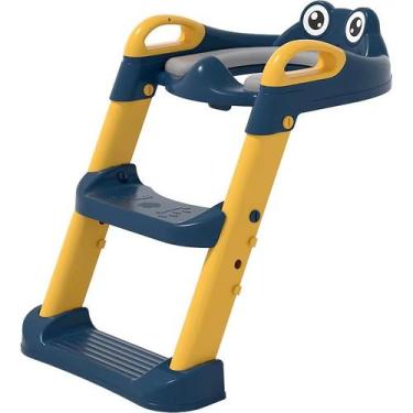 Imagem de Troninho Infantil Premium Escada Regulável Assento Anatômico - Napoles
