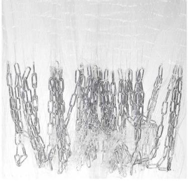 Imagem de Tarrafa de argola com corrente malha 3,0 com 18 metros de roda (fio 0,