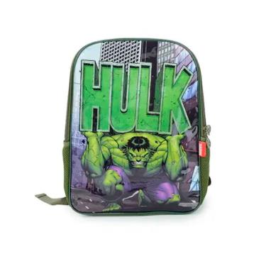Imagem de Mochila Infantil Escolar Costas Hulk Luxcel