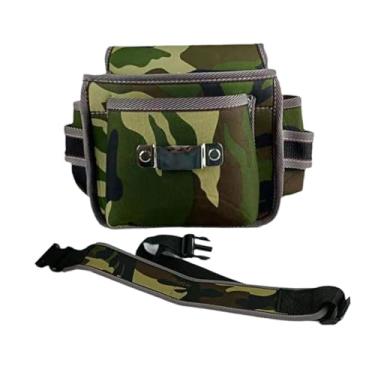 Imagem de ＡＷＨＡＯ Cinto de armazenamento de ferramentas de hardware Bolsa de ferramentas de eletricista Bolsa de armazenamento leve e conveniente Kit de para