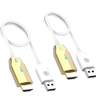 Imagem de Transmissor Receptor De Áudio E Vídeo Hdmi Sem Fio 30 Metros - Generic