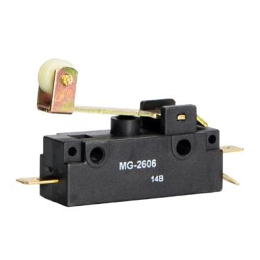 Imagem de Chave de Fim de Curso MG-2606 1NA+1NF com Alavanca Curta com Roldana Margirius