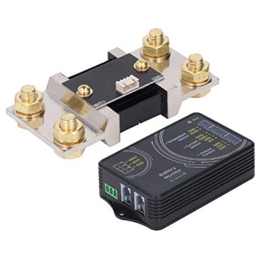 Imagem de Battery Monitor App Controle Capacidade Detector Módulo de Medição de Corrente de Tensão para Gerenciamento de Bateria ABS Brass