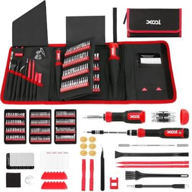 Imagem de XOOL 200 in 1 Precision Screwdriver Set, Electronics Repair Tool Magnetic Driver Kit with 164 Bits for Phone, MacBook, Computer, Laptop, PC, Tablet, PS4, Xbox, Nintendo, Game Console