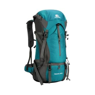 Imagem de Mochila Grande Impermeável De 70L Para Montanhismo, Caminhada, Camping