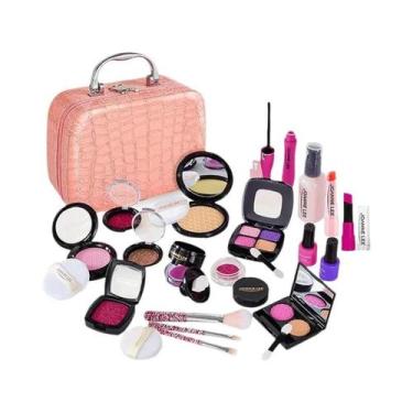 Imagem de Conjunto De Maquiagem De Princesa Para Meninas Fingir Brincar Brinqued