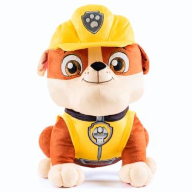 Imagem de Franco Patrulha Canina, estrutura de escombros para filhotes, roupa de cama infantil supermacia de pelúcia e travesseiro (produto oficialmente licenciado)