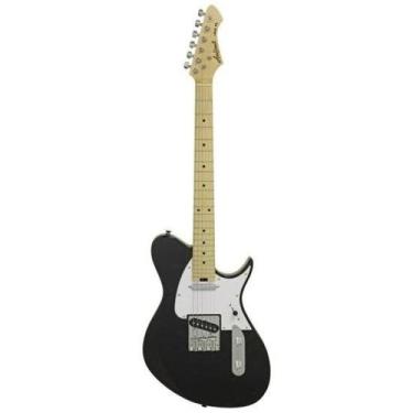 Imagem de Guitarra Aria Pro II J-TL Preta 2 Captadores CS-1