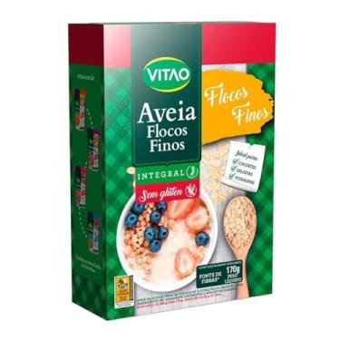 Imagem de Aveia Flocos Finos Sem Glúten - 170g - VITAO