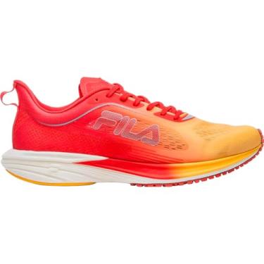 Imagem de Tênis Fila KR6 Frame Unissex Vermelho Amarelo Performance (Vermelho, BR, Adulto, Numérico, 38)