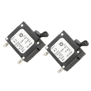 Imagem de Generic Disjuntor de Gerador, Segurança Robusta de Disjuntor 2pcs para Geradores a Gasolina