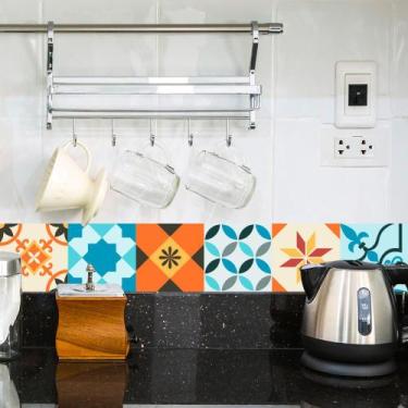 Imagem de Faixa Border Adesivo Azulejo Hidráulico - Kanto Store