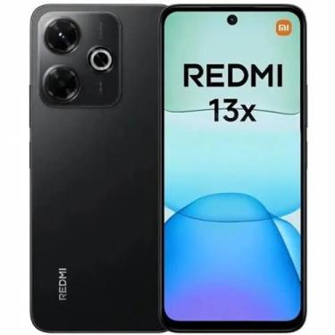 Imagem de Smartphone Rdm 13x 256gb memoria 8gb ram cor dourado xeoomii. PRETO