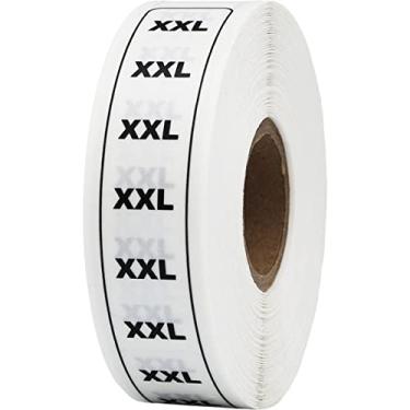 Imagem de Etiquetas transparentes tamanho 2GG 0,75 x 5, retângulo de 0,75 x 5, total de 200 etiquetas