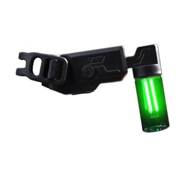 Imagem de YIJU Lanterna traseira de bicicleta, luz traseira de bicicleta de montanha, luz de bicicleta montada na estrada, lanterna para acessórios de ciclismo, Verde