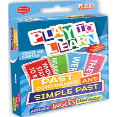 Imagem de Play To Learn - Past Continuous And Simple Past