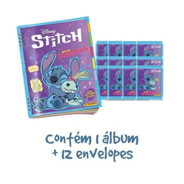 Imagem de Kit Stitch - Super Scrapbook - Álbum Capa Cartão + 12 envelopes