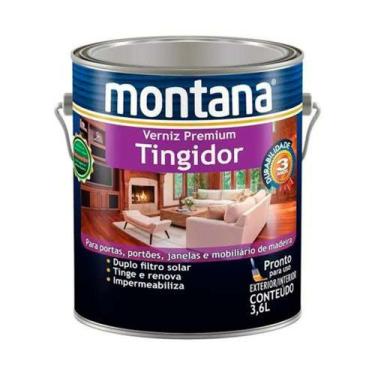 Imagem de Verniz Marítimo Tingidor Alto Brilho Castanho Galão 3,6 Litros - Prote