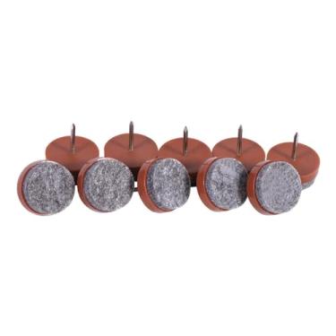 Imagem de Generic Protetor de Unhas Com o Feltro da Cadeira, o Chão de Feltro, a Perna da Mesa para Melhorias Domésticas para Produtos de Escritório de Móveis (Marrom)