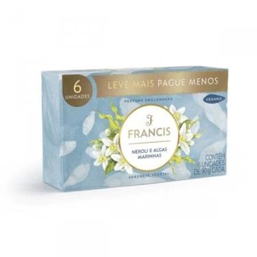 Imagem de Sabonete Em Barra Francis Classico Marinho 90Gr Pack C/6