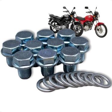 Imagem de Kit Bujao De Oleo Com Anel CG 125 Fan 150 160 Titan Biz 125 110 CB 300