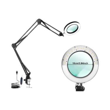 Imagem de Lâmpada LED Ajustável Para Bancada De Trabalho, 3 Temperaturas De Cor,