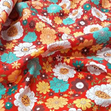 Imagem de Tecido Chita Estampado Importada Festa Junina Rolo 3 Metros - Tecidosm